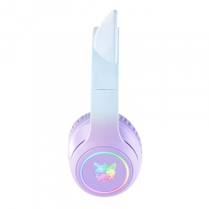 ONIKUMA B90 Bluetooth gaming headset lila-kék (b90 blue/purple)