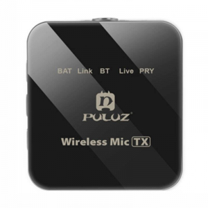 Puluz vezeték nélküli mikrofon USB-C csatlakozóval fekete (PU648B)