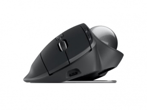 Logitech MX ERGO S vezeték nélküli hanyattegér fekete (910-007260)