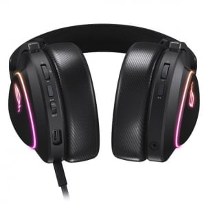 ASUS ROG Delta II gaming headset fekete