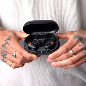 Skullcandy Push ANC Active TWS Bluetooth fülhallgató fekete-narancs (S2PAW-S749)