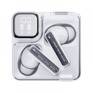 QCY MeloBuds Neo TWS Bluetooth fülhallgató fehér (T31 white)