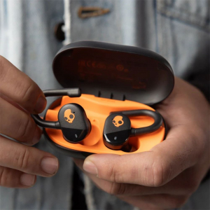 Skullcandy Push Play Active TWS Bluetooth fülhallgató fekete-narancs (S2PPW-S749)