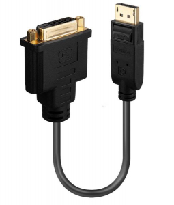 Lindy DisplayPort -> DVI-D konverter fekete (41004)