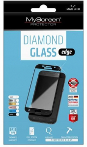 MyScreen Diamond Glass Edge Honor 90 5G kijelzővédő üveg fekete kerettel (MD7904TG 3D BLACK)