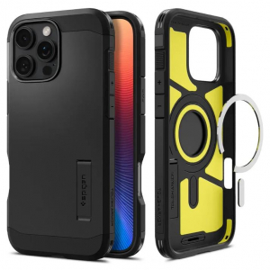 Spigen Tough Armor MagFit iPhone 16 Pro tok fekete (ACS08146)