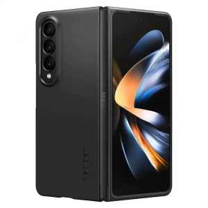 Spigen AirSkin Samsung Galaxy Z Fold 4 tok fekete (ACS05103)