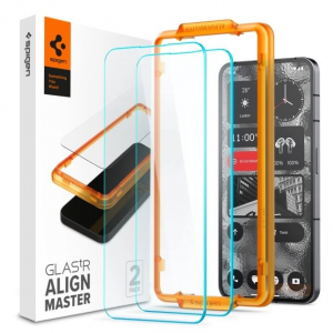 Spigen Glass tR AlignMaster Nothing Phone (2) kijelzővédő (AGL06981)