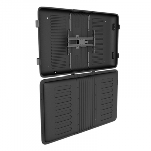 Logilink időjárásálló TV burkolat, 55"-75" acél, fekete (BP0167)