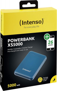 Intenso XS5000 Power Bank 5000mAh Petrol - k&eacute;kesz&ouml;ld (7313527)