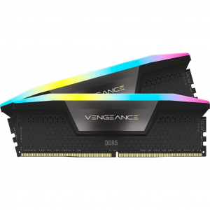 64GB 5600MHz DDR5 RAM Corsair Vengeance RGB CL40 (2x32GB) (CMH64GX5M2B5600C40)