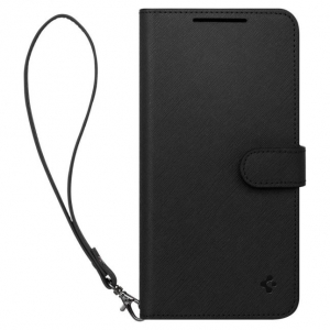 Spigen Wallet S Samsung Galaxy S23 Plus fliptok fekete (ACS05677)