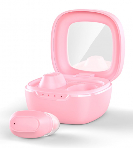 Choetech BH-T23 LuminaCube TWS Bluetooth fülhallgató rózsaszín