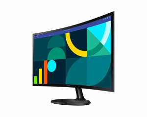 24" Samsung S3 S36GD ívelt monitor fekete (LS24D360GAUXEN)