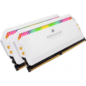 32GB 6200MHz DDR5 RAM Corsair DOMINATOR PLATINUM White RGB CL36 (2x16GB) (CMT32GX5M2X6200C36W)