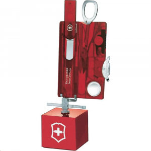 Victorinox SWISS CARD CLASSIC áttetsző piros (0.7100.T)