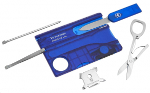 Victorinox SWISS CARD LITE áttetsző kék (0.7322.T2)