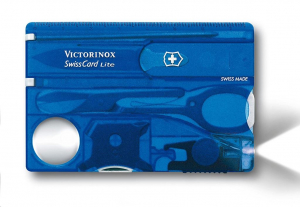 Victorinox SWISS CARD LITE áttetsző kék (0.7322.T2)