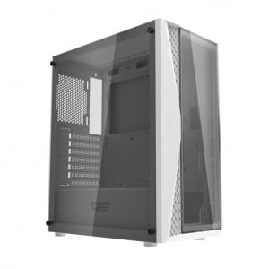 DarkFlash DK352 Plus White táp nélküli ablakos ház fehér