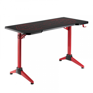 Logilink Gaming Desk 120x60 cm geo-m&eacute;hsejt minta, RGB vil&aacute;g&iacute;t&aacute;s (EO0043)