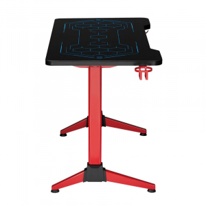 Logilink Gaming Desk 120x60 cm geo-m&eacute;hsejt minta, RGB vil&aacute;g&iacute;t&aacute;s (EO0043)