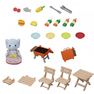 Epoch Sylvanian Families BBQ szett elefánttal (5640)