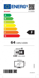 Sharp 50GR8265E 50" 4K UHD QLED Google TV