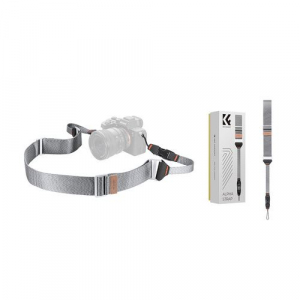 K&F Concept lapos nyakp&aacute;nt gyorskiold&oacute; csattal sz&uuml;rke (KF-13-132)