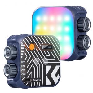K&F Concept RGB LED lámpa kék (KF-34-036V2)