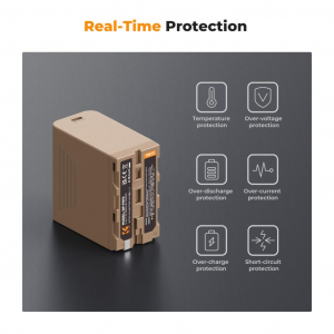 K&F Concept NP-F970 akkumul&aacute;tor 10500mAh (KF-28-0036)