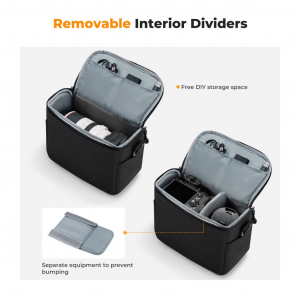 K&F Concept oldalt&aacute;ska fekete (KF-13-179)