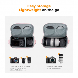 K&F Concept oldalt&aacute;ska r&oacute;zsasz&iacute;n (KF-13-179V2)