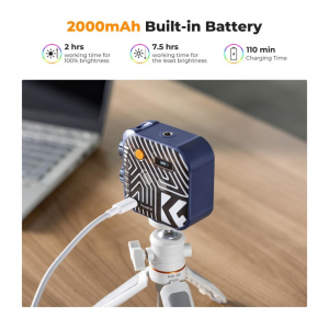 K&F Concept RGB LED lámpa kék (KF-34-036V2)