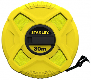 Stanley 0-34-297 zárt üvegszálas hosszú mérőszalag 30 m x 12.7 mm