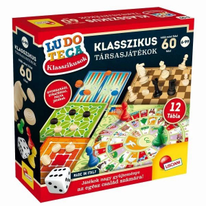 Lisciani Giochi klasszikus társasjáték gyűjtemény (LIS57023)