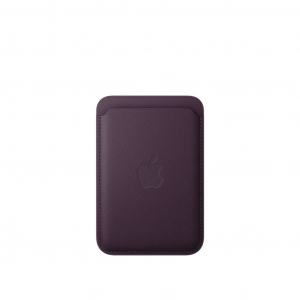 Apple MagSafe-rögzítésű iPhone FineWoven szövettárca szeder színű (MA7A4ZM/A)