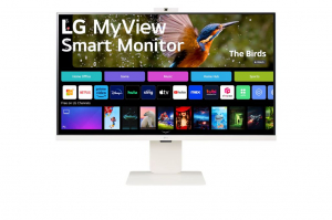 32" LG 32SR85U-W MyView Smart monitor webkamerával fehér
