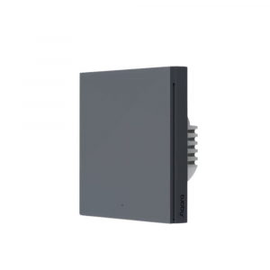 Aqara H1 1 gombos Zigbee 3.0 okos kapcsoló (csak fázis) szürke (H1L1-GR)