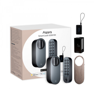 Aqara U200 Smart Lock utólag felszerelhető zárbetét fekete (LOC-U200-B)