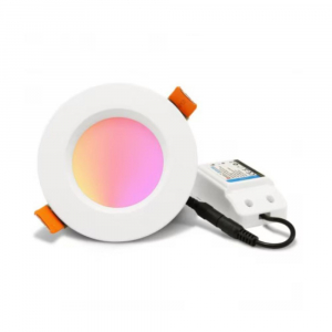 Gledopto Zigbee Pro okos s&uuml;llyesztett RGBCCT LED spot l&aacute;mpa feh&eacute;r (D005P-ZB)