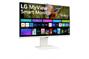 32" LG 32SR85U-W MyView Smart monitor webkamerával fehér