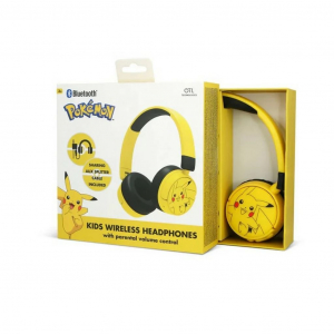 OTL PK1315 Pokémon Pikachu Kids Bluetooth fejhallgató