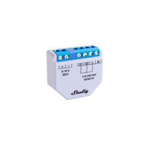 Shelly PLUS 0-10V Dimmer WiFi-s okos eszköz lámpavezérlőhöz (PLUSDIM010V)