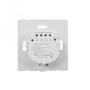 SmartWise B62 UNI Wi-Fi + RF univerz&aacute;lis bek&ouml;t&eacute;sű 2 &aacute;ramk&ouml;r&ouml;s okos villanykapcsol&oacute; előlap n&eacute;lk&uuml;l (B62-ZBRF-NFP)