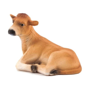 Mojo Jersey tehén borjú fekvő figura (MJ387144)