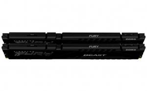 64GB 6400MHz DDR5 RAM Kingston Fury Beast Black EXPO CL32 (2x32GB) (KF564C32BBEK2-64)