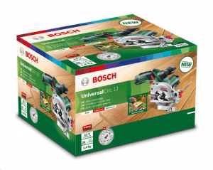 Bosch UniversalCirc 12 akkus körfűrész, 2,5 Ah-s akkumulátorral (06033C7002)