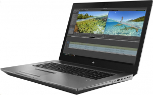 HP ZBook 17 G6 Laptop i7-9750H/32GB/1TB SSD/1TB HDD/RTX4000 Win 11 Pro ezüst (15222902) Silver