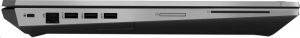 HP ZBook 17 G6 Laptop i7-9750H/32GB/1TB SSD/1TB HDD/RTX4000 Win 11 Pro ezüst (15222902) Silver