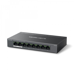 Mercusys MS108GP 8 Portos Gigabit switch 7db PoE+ porttal